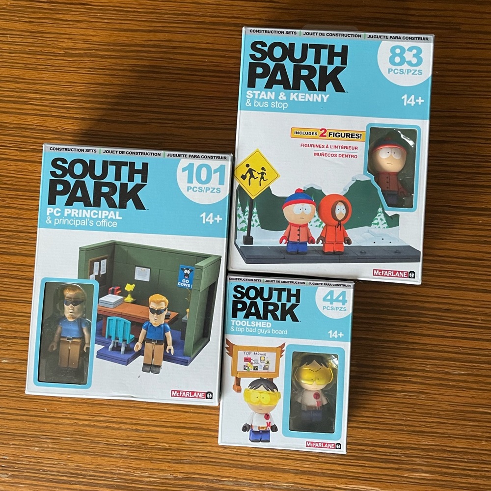 South Park Construction sets (McFarlane Toys)